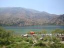 012. Lake Kournas - (Η λίμνη Κουρνά). View from tavern