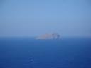 030. Lonely rock in a blue sea - Gramvousa-Balos cruise. The North-Western tip of Crete