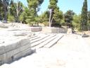 055. Theatre area - Approximately 500 people could comfortably take seats here on the set of stands. Knossos (Κνωσσός)