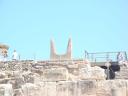 058. Horns of Consecration - (by Evans). These horns symbolized bull’s power. Knossos (Κνωσσός)
