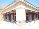 062. Hall of the Double Axes - The Hall of the Double Axes got its name from the crude axe symbols (labrys) carved on the walls. Probably, it is a King’s Hall at Knossos (Κνωσσός)