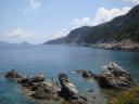 03. Picturesque rocks - On the right of the steps to Mamma Mia church