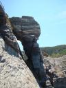 13. Giant peace of rock on the way to the top - 