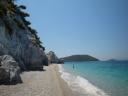 055. Amazing and deserted Chovolo beach - Χόβολο. This beach hidden behind a rock in Neo Klima (Νέο Κλήμα)