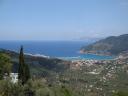 077. View of Skopelos harbor from the height - 
