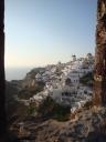 23. View of Oia from the ruins of the castle - Santorini