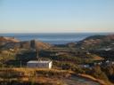 055. View from Mariou tavern (Ταβέρνα Μαριού) - View of Damnoni beach (η παραλία Δαμνόνι), South Crete