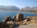 073. Remains of the port facilities - The left edge of Plakias beach, South Crete.