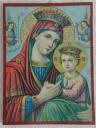 084. Icon of Virgin Mary with infant Jesus Christ - Timios Stavros Church (Τίμιος Σταυρός). Skinaria village (Σκινάρια, Ρέθυμνο), South Crete.