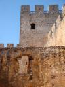 103. Frangokastello fortress, Chania (το κάστρο Φραγκοκάστελλο, Χανιά) - The fortress is preserved quite well. There is a stage in the fortress now. Venetians were the first people who tried to build the fortress. However, freedom-loving locals resisted the construction. They killed workers and destroyed what they built during a day. The fortress was completed only after Venetians brought their troops to the area. In the days of Turkish occupation, there were cruel battles. In the bloodiest battle on the night of May 16-17 all Greek rebels were killed. Every year at dawn of May 17 an unexplainable phenomenon is observed. You can see shadows of brave dismounted warriors and cavaliers and there is still no scientific explanation of this phenomenon that was registered many times!