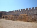 105. Fortified wall - Frangokastello fortress, Chania (το κάστρο Φραγκοκάστελλο, Χανιά), South Crete.