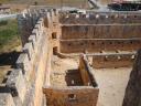 108. View from observation tower - Frangokastello fortress, Chania (το κάστρο Φραγκοκάστελλο, Χανιά), South Crete.